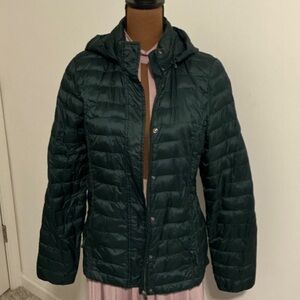 32 Degrees Women's Puffer Jacket - Forest Green